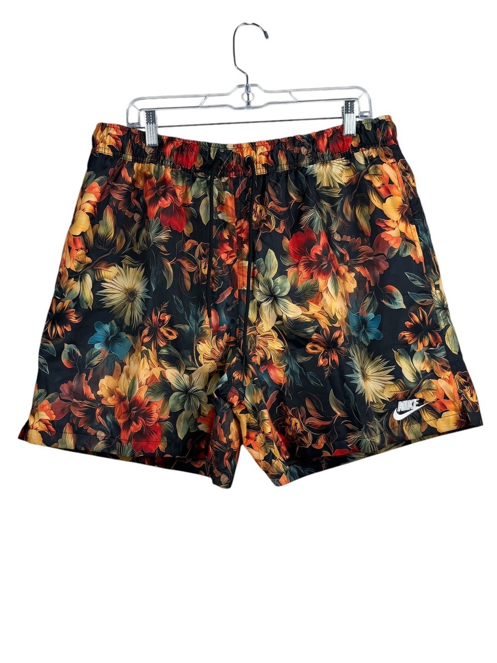Nike Club Flow Shorts Floral Mesh Lined Men's Size L NWT MSRP $60